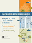 CREATING THE CLEAN ENERGY ECONOMY Analysis of Three