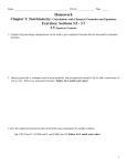 3.5 Empirical Formulas - Mayfield City Schools