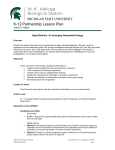 Algae Biofuel Lesson Plan - KBS GK12 Project