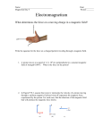 Magnetic Forces on Moving Charges