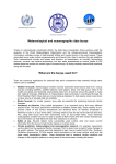 Meteorological and oceanographic data buoys