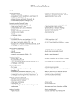 ICP Chemistry Syllabus