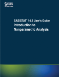 Introduction to Nonparametric Analysis