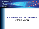 Oxidation-Reduction Reaction - An Introduction to Chemistry