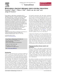 Rhizosphere chemical dialogues: plant–microbe interactions