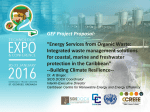 GEF Project Proposal: “Energy Services from Organic Waste