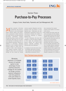 Purchase-to-Pay Processes