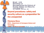 Beyond procedures: safety and security culture as a