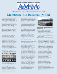 MBR - American Membrane Technology Associations
