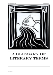 Glossary of literary terms