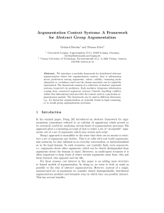 A Framework for Abstract Group Argumentation