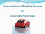 Marketing implementation