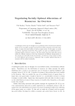 Negotiating Socially Optimal Allocations of Resources: An Overview