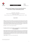 Ultrastructural changes in the root tip and leaf cells of Lens culinaris