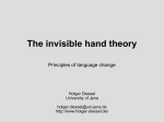 9. The invisible hand theory