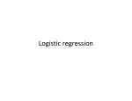 Logistic regression