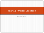 Year 11 Physical Education - PE