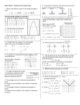 Math 2 EOCT - Practice Test for Study Guide 1. What is the AREA of