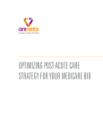optimizing post-acute care strategy for your medicare bid