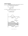 Disadvantages of amplitude modulation