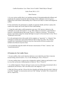 Basic Unit of Conflict - Cedric Wood, PhD, LPC