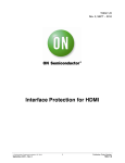 Interface Protection for HDMI