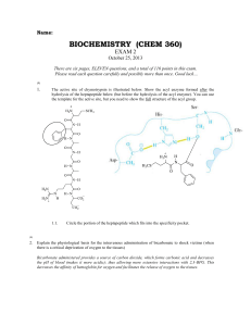 BIOCHEMISTRY (CHEM 360)