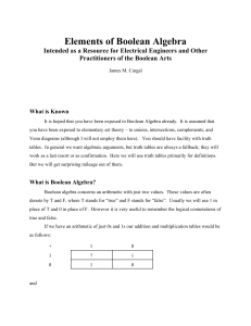 Elements of Boolean Algebra - Books in the Mathematical Sciences