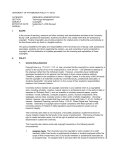 UNIVERSITY OF PITTSBURGH POLICY 11-02-02 CATEGORY