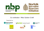 Norfolk Non-native Species Initiative