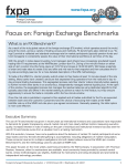 Foreign Exchange Benchmarks - Foreign Exchange Professionals