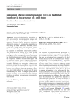 Simulation of axis-symmetric seismic waves in fluid