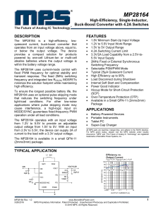 MP28164 - Monolithic Power System