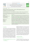 Antimicrobial and hemolytic activity of fish