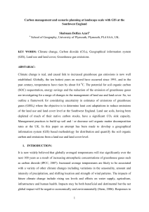 1 Carbon management and scenario planning at landscape scale