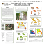 Missouri Cover Crop Cost Share Program Provides Baseline Soil