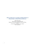 Effects of Molecular Crowding on Binding Affinity of Dihydrofolate to