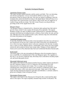 Kentucky Ecological Regions