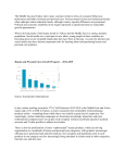 The Middle East and Turkey show many common trends in terms of