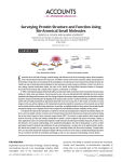 Surveying Protein Structure and Function Using Bis
