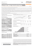 JPMorgan Funds - US High Yield Plus Bond Fund SICAV Range