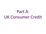 UK consumer credit