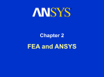 2. FEA and ANSYS