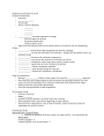 Kingdom Animalia Notes Ch 26-29 General Characteristics