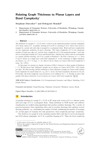 Relating Graph Thickness to Planar Layers and Bend Complexity