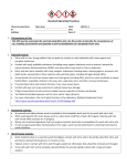 Nitric Acid SOP Template - Environmental Health and Safety