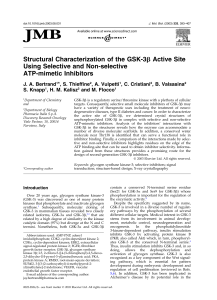 Structural Characterization of the GSK