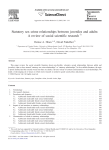 Statutory sex crime relationships between juveniles and adults: A