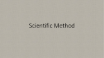 Scientific Method