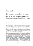 chapter 7 estimation of the line of sight depth of the
